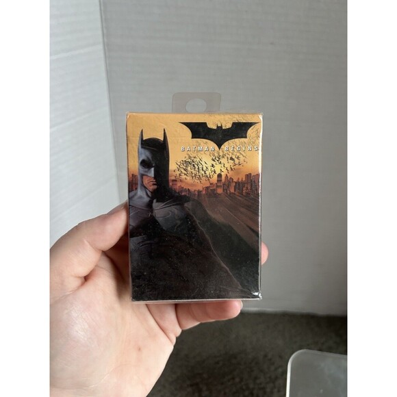 Batman Begins Movie Bicycle Playing Cards DC Comics Warner Brothers Deck - Picture 1 of 5